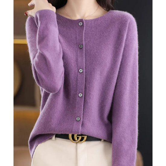 Women's Soft Knit Open-Front Cardigan