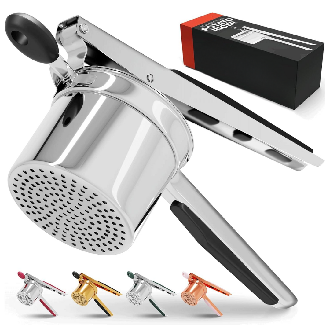 Heavy-Duty Stainless Steel Potato Masher Tool