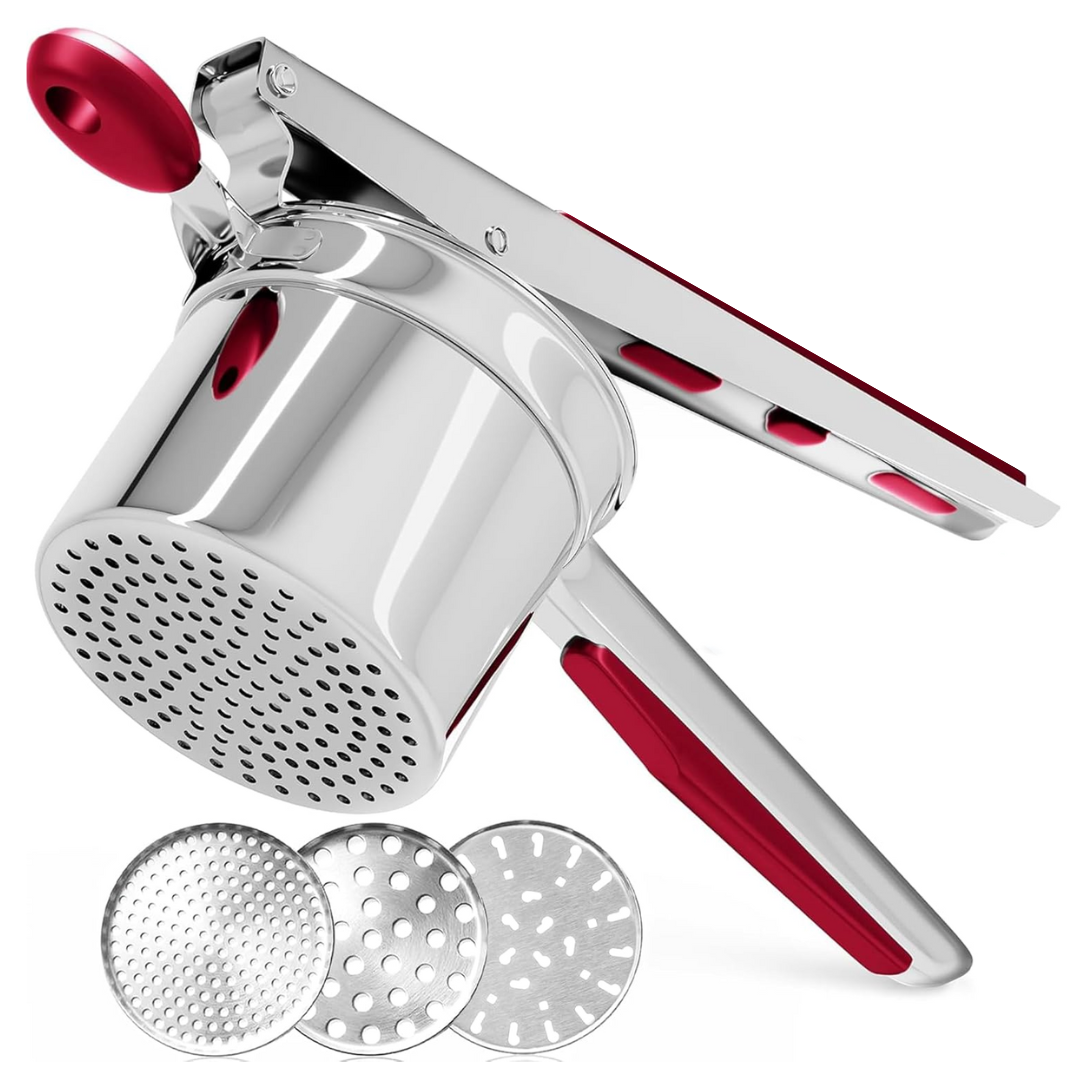 Heavy-Duty Stainless Steel Potato Masher Tool