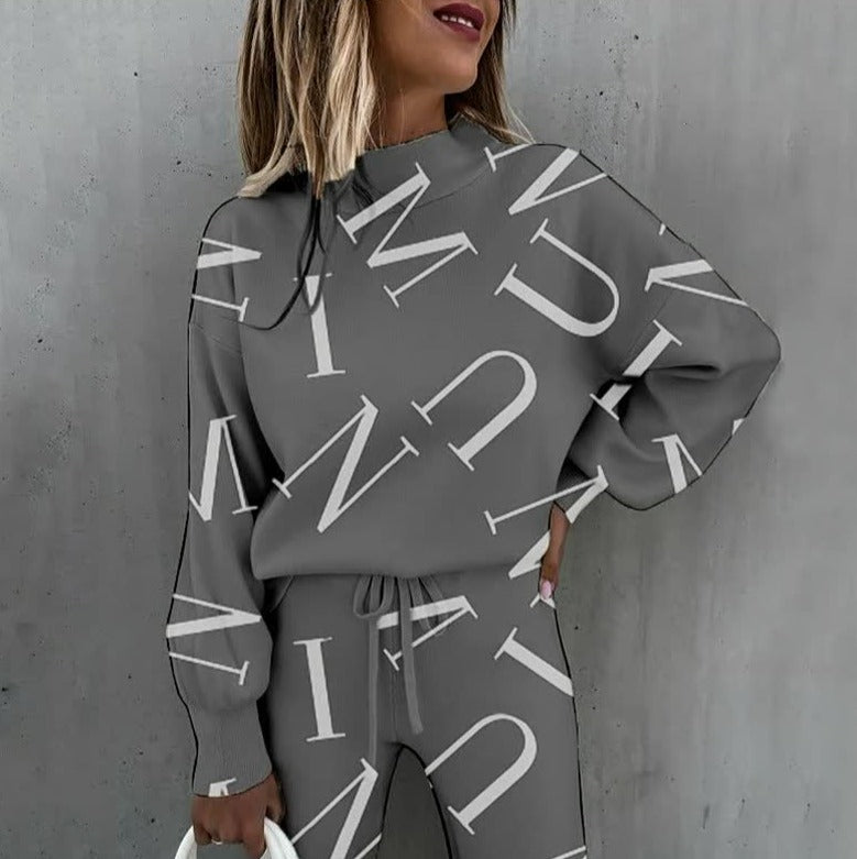 Women's Casual Two-Piece Tracksuit