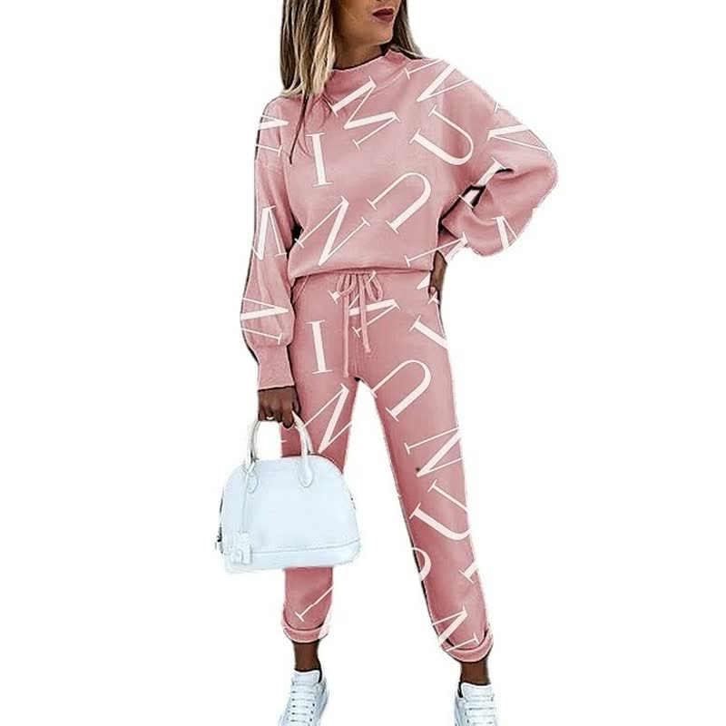 Women's Casual Two-Piece Tracksuit