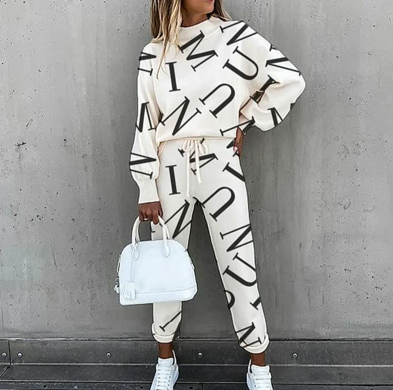 Women's Casual Two-Piece Tracksuit