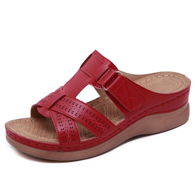 Cushioned Comfort Wave Sole Sandals