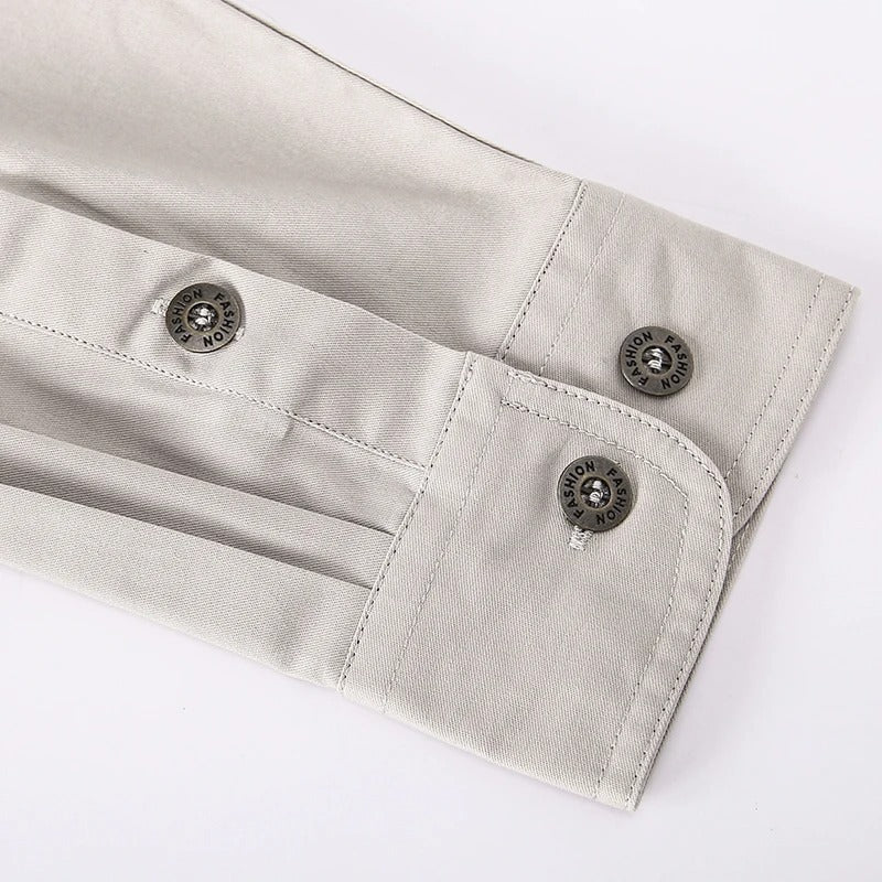 Reed Long Sleeve Button-Down Utility Shirt