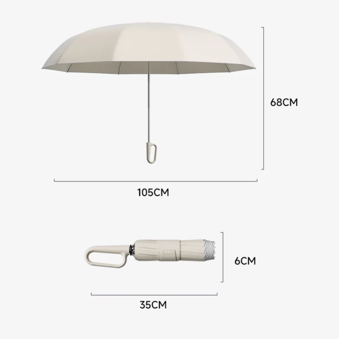 Reflective Windproof Umbrella For Stormy Weather
