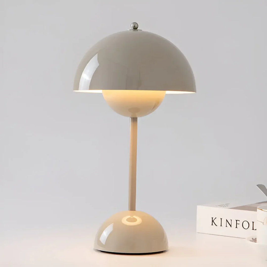 Wireless Scandinavian Touch Table Lamp