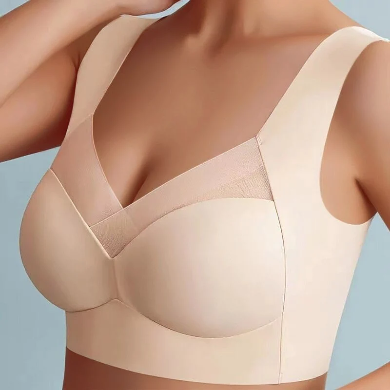 Seamless Push-Up Wireless Comfort Bra