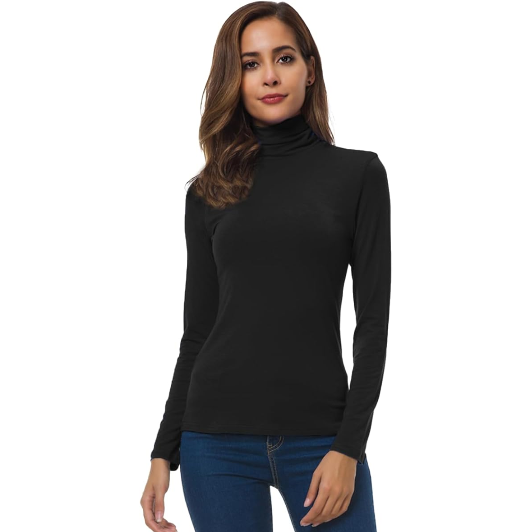 Petra Ribbed Slim Fit Turtleneck
