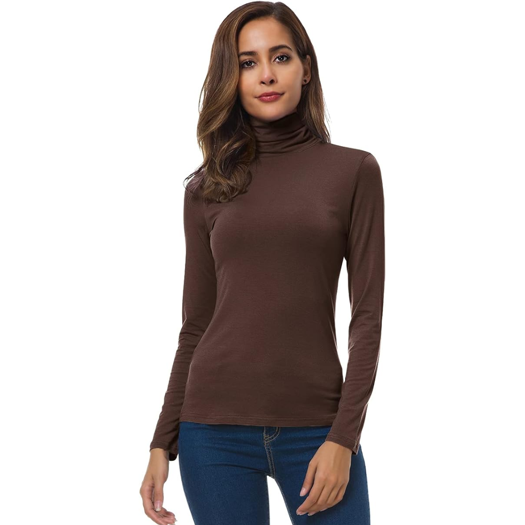 Petra Ribbed Slim Fit Turtleneck