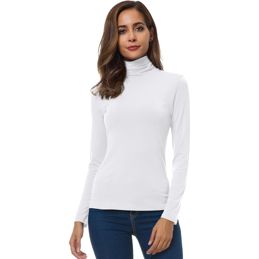 Petra Ribbed Slim Fit Turtleneck
