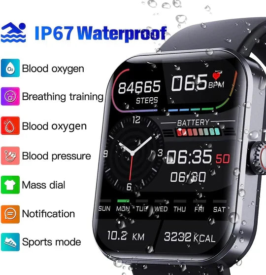 Non-Invasive Glucose Fitness Smartwatch