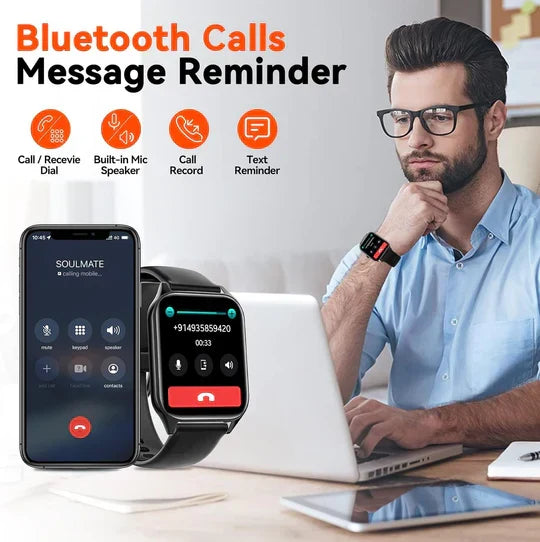 Non-Invasive Glucose Fitness Smartwatch