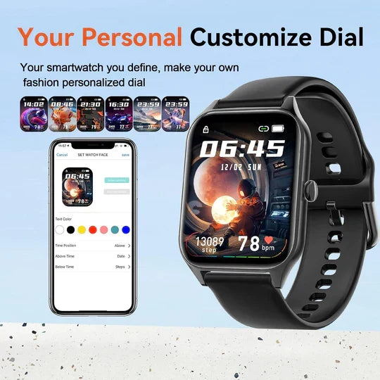 Non-Invasive Glucose Fitness Smartwatch