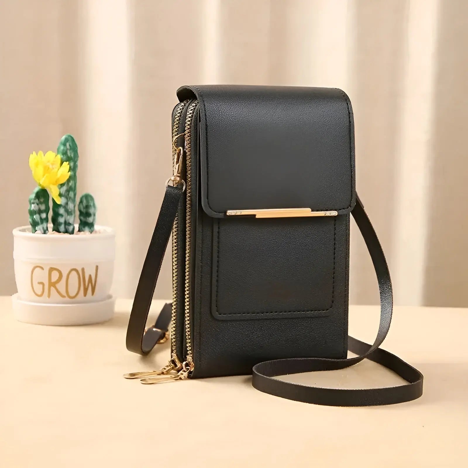 Soft Leather Anti-Theft Shoulder Bag