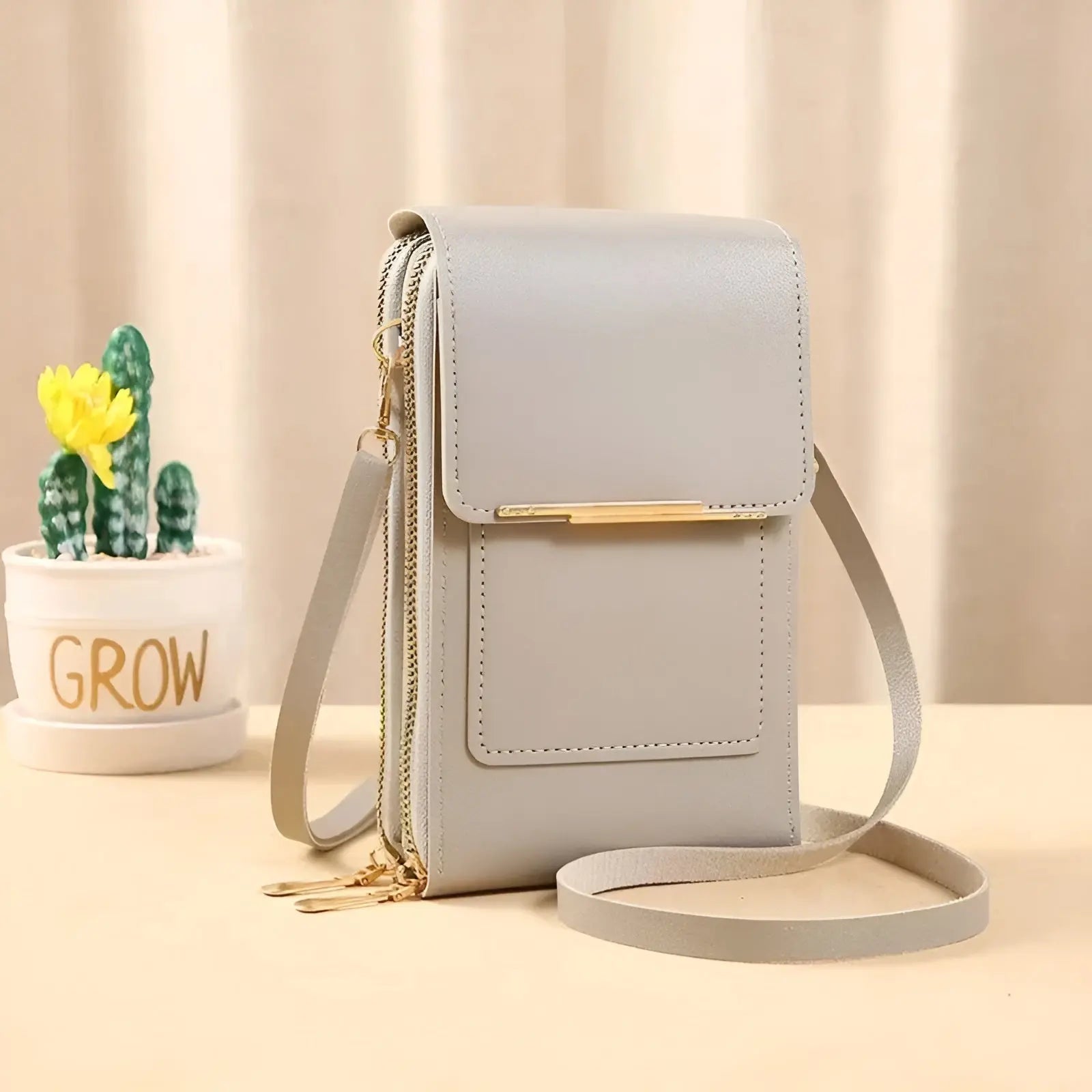 Soft Leather Anti-Theft Shoulder Bag