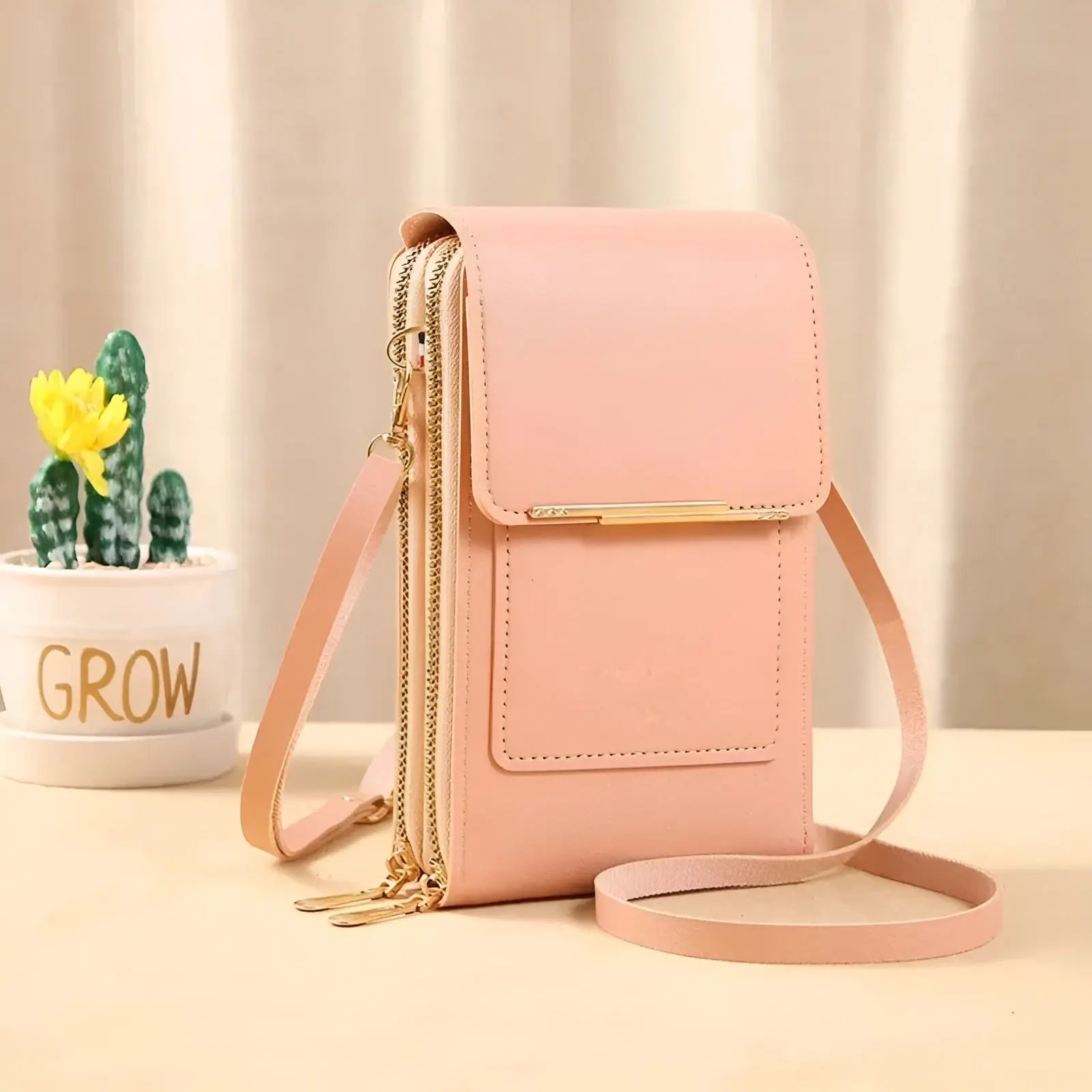 Soft Leather Anti-Theft Shoulder Bag