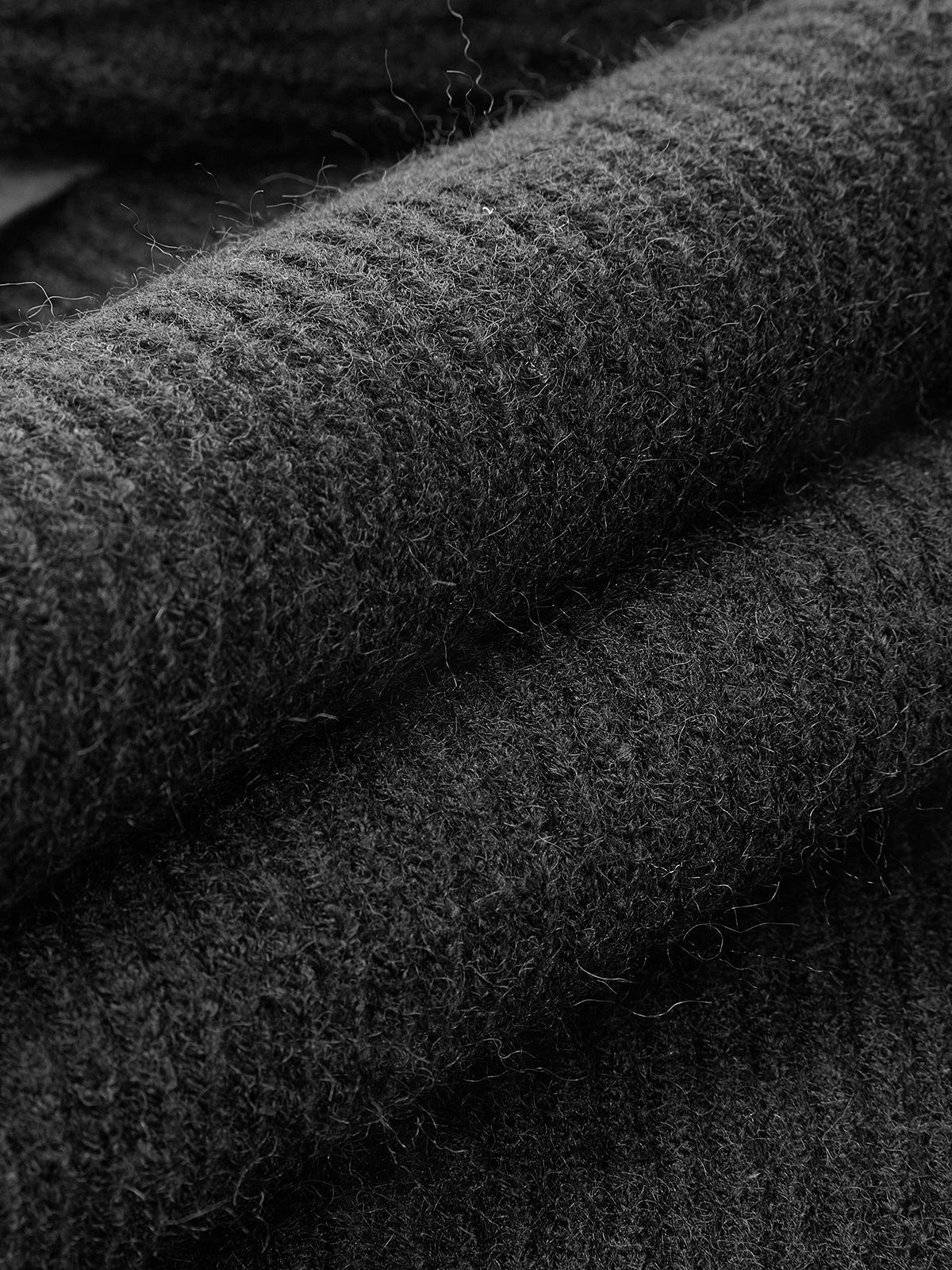 Open Front Shrug Cardigan In Stretch Viscose Knit