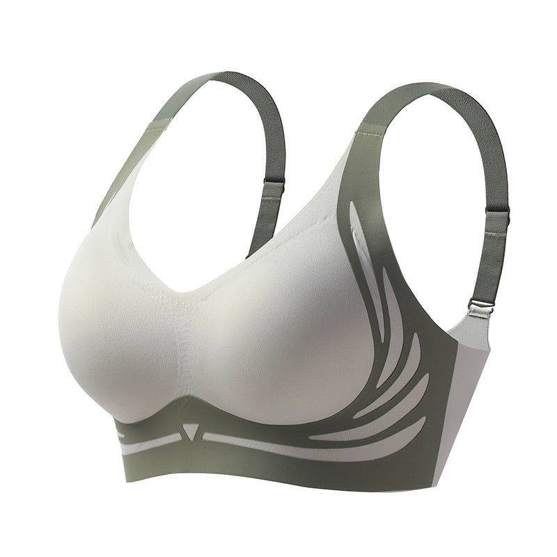 Lifting Wireless Push-Up Bra with Anti-Sagging Support