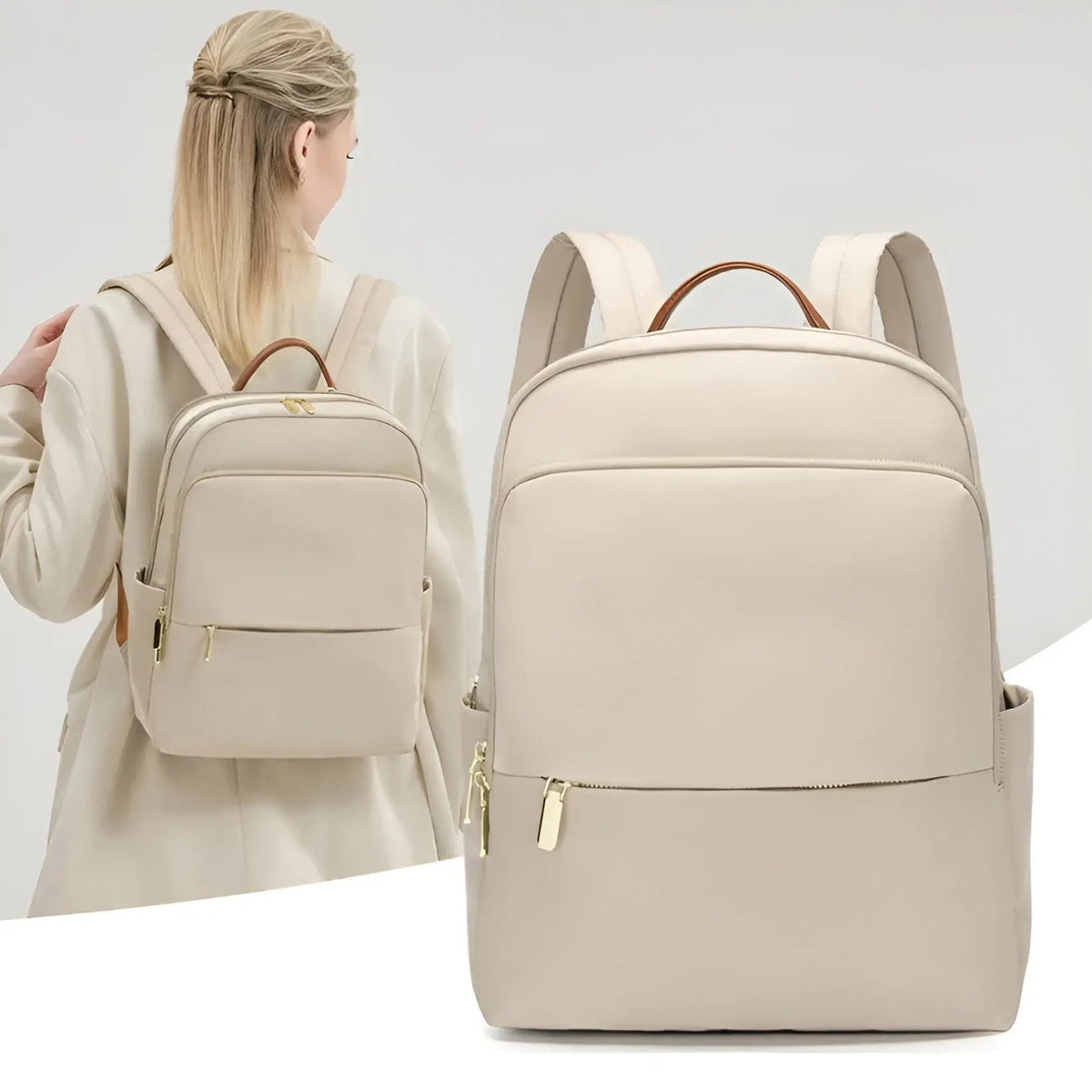 Women's Multi-Pocket Waterproof Everyday Backpack