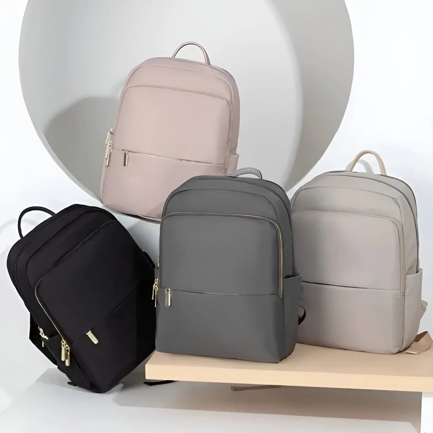 Women's Multi-Pocket Waterproof Everyday Backpack