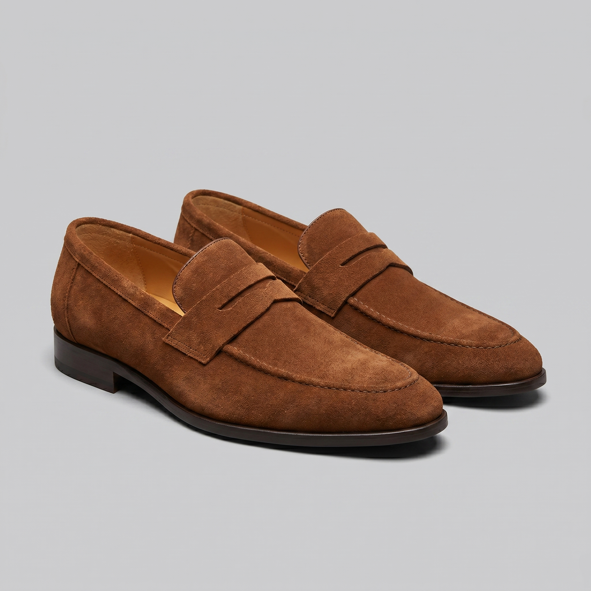 Men's Smart Casual Suede Penny Loafers