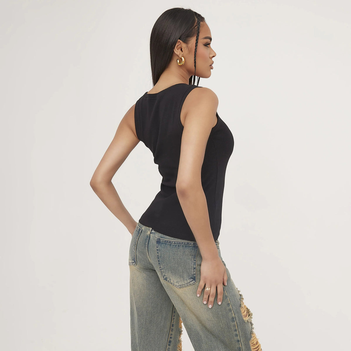 Women's Minimalist Silky Tank Top