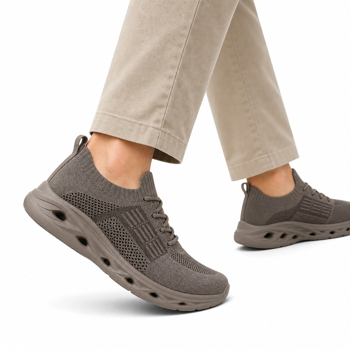 Wide Toe Box Orthopaedic Walking Sneakers