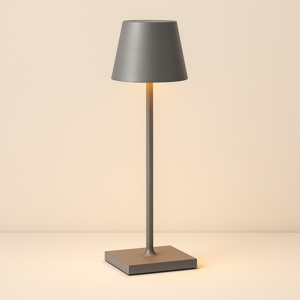 Cordless LED Table Lamp with Touch Dimmer and 16-Hour Battery