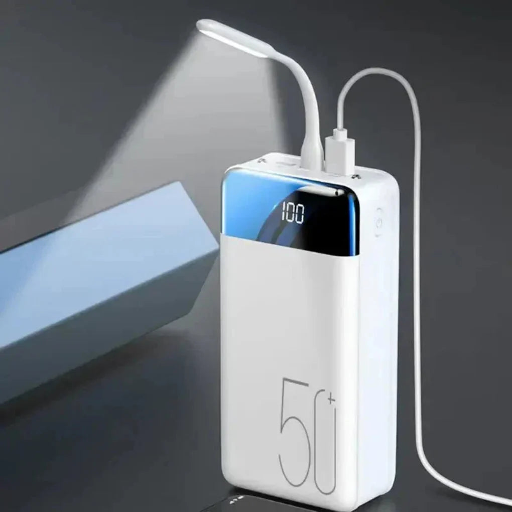 High-Capacity 50000mAh Power Bank
