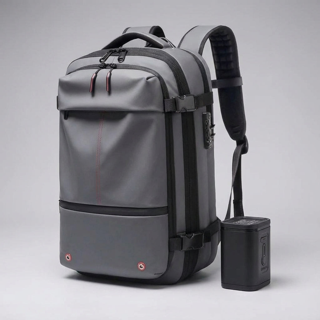 Compression Travel Backpack With Laptop Sleeve