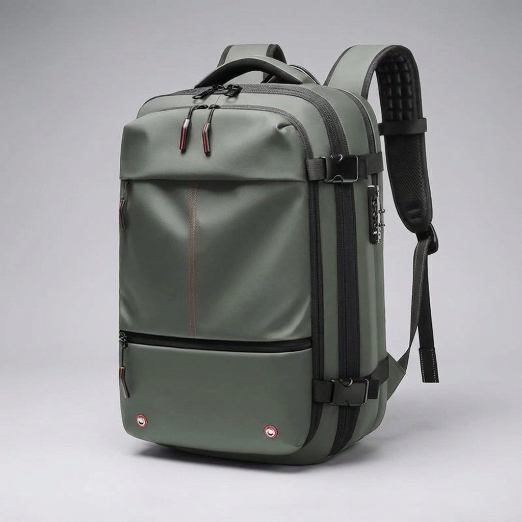 Compression Travel Backpack With Laptop Sleeve