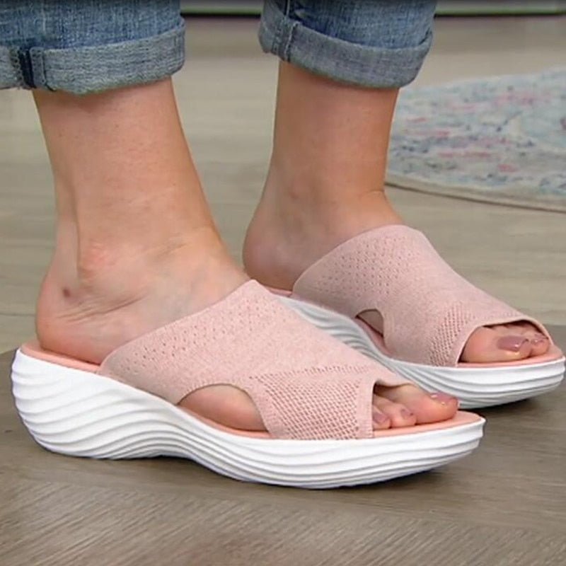 Extra-Cushioned Slip-On Sandals