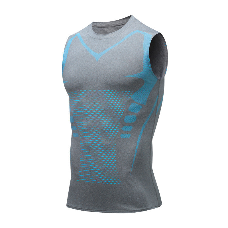 Men's Ionic Shaping Compression Vest | Body Sculpting Tank