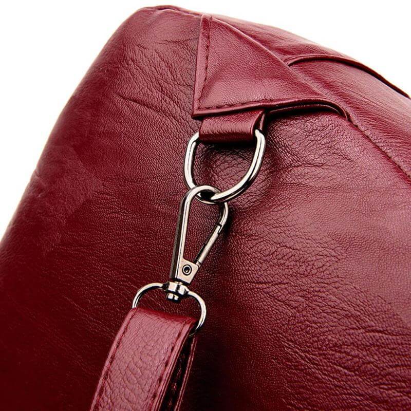 Water Resistant Premium Leather Backpack