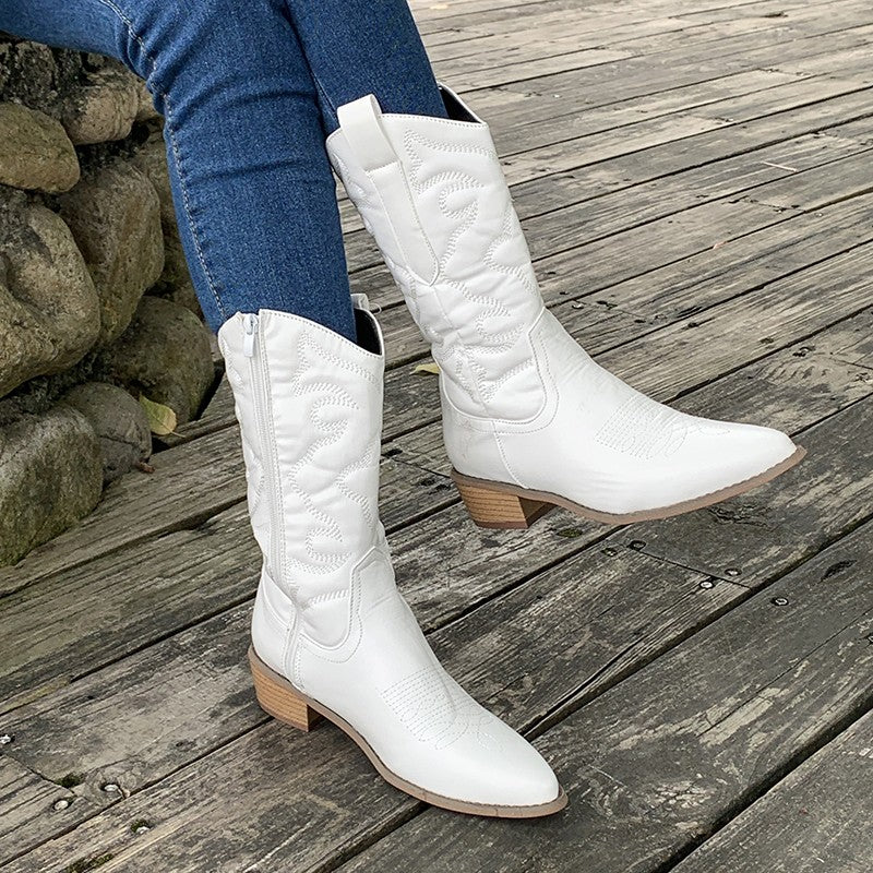 Elegant Western Cowboy Boots