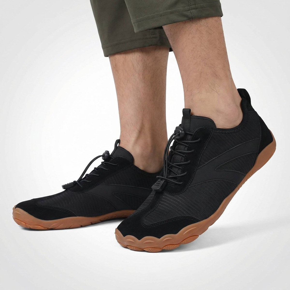 Unisex Wide Toe Box Five-Finger Walking Shoes | Lightweight Barefoot