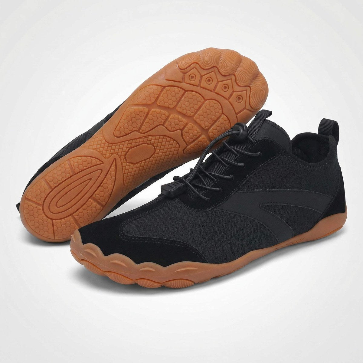 Unisex Wide Toe Box Five-Finger Walking Shoes | Lightweight Barefoot