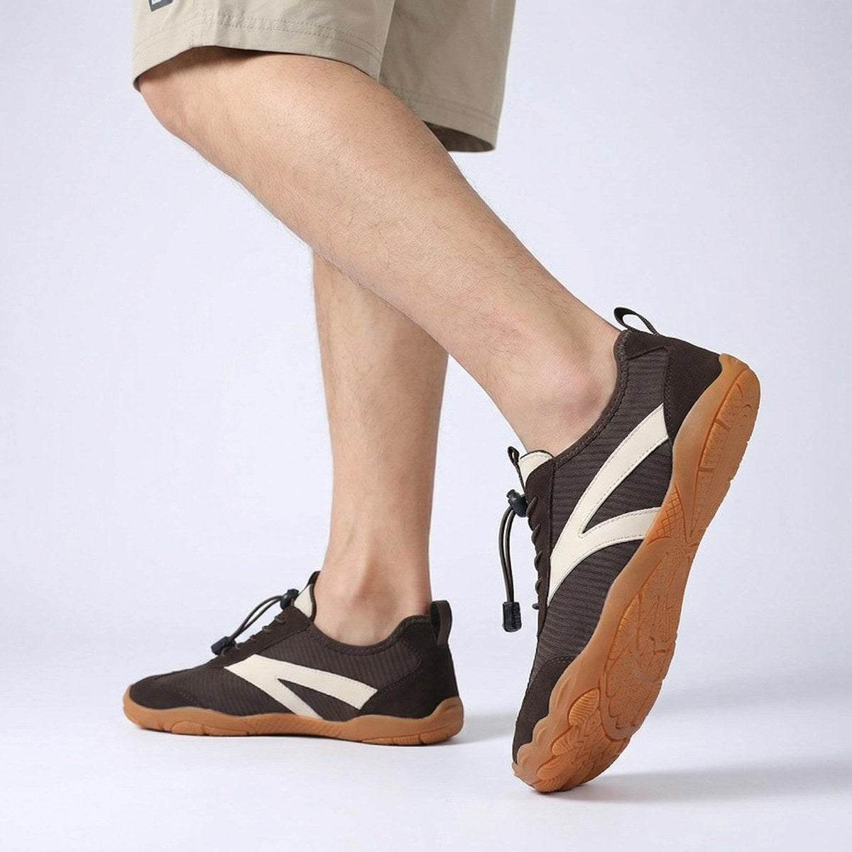 Unisex Wide Toe Box Five-Finger Walking Shoes | Lightweight Barefoot