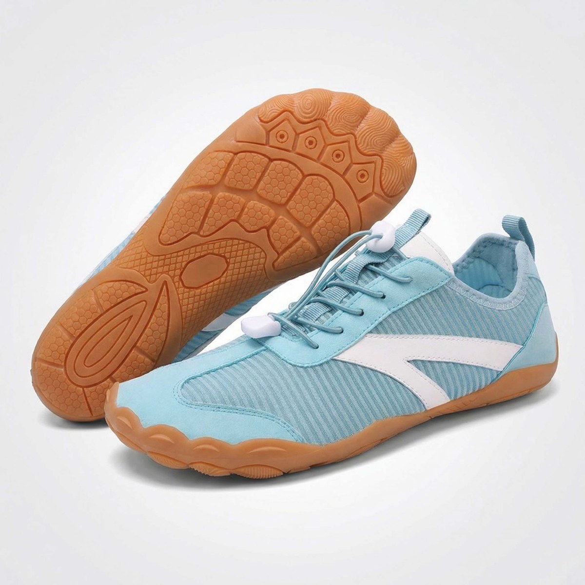 Unisex Wide Toe Box Five-Finger Walking Shoes | Lightweight Barefoot