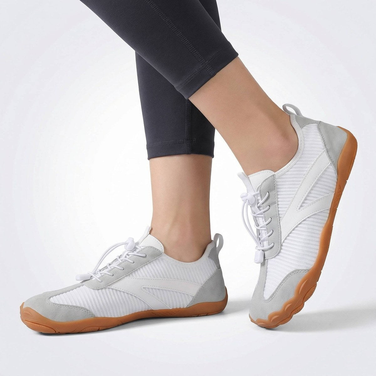 Unisex Wide Toe Box Five-Finger Walking Shoes | Lightweight Barefoot