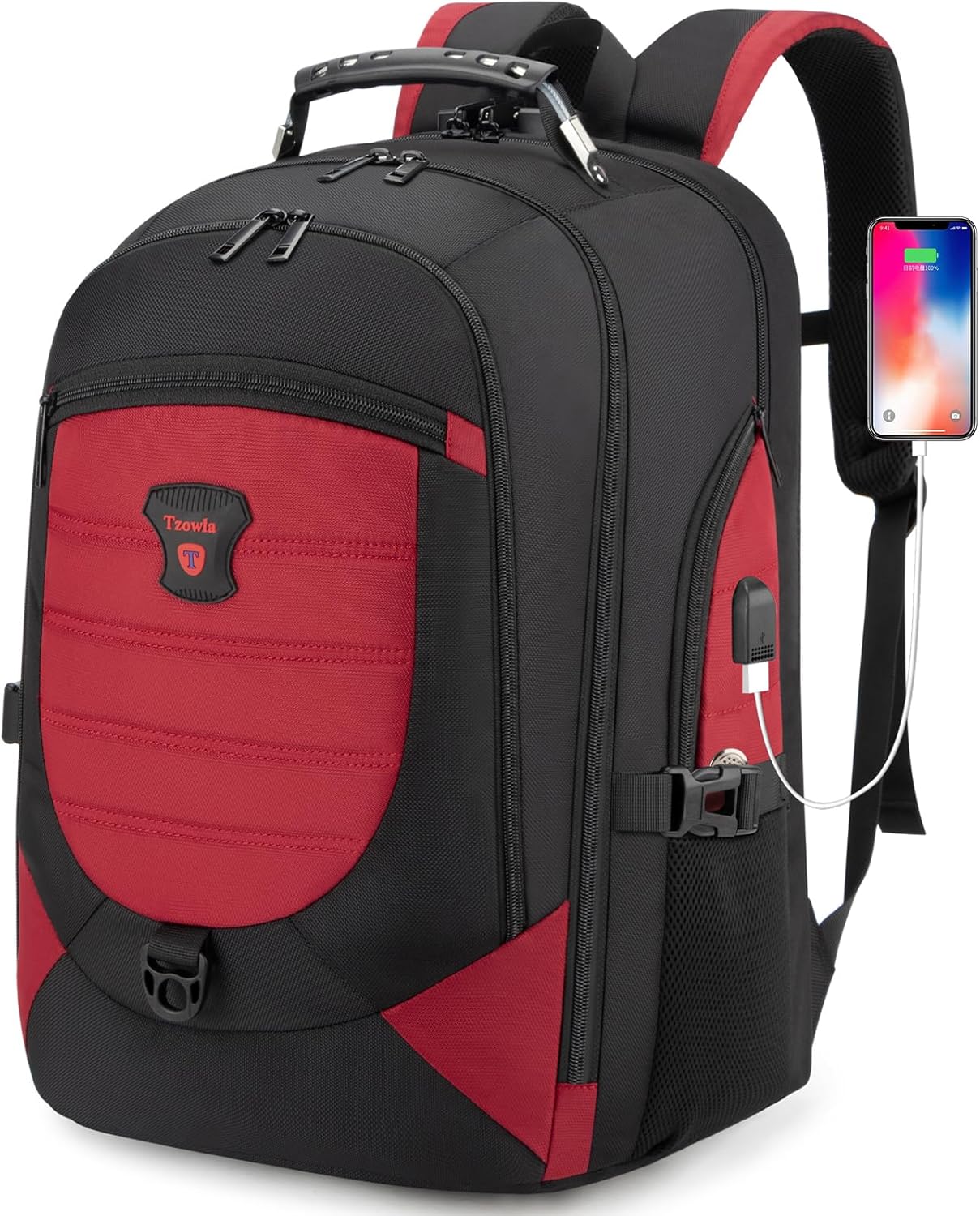 Anti-Theft USB Charging Laptop Backpack