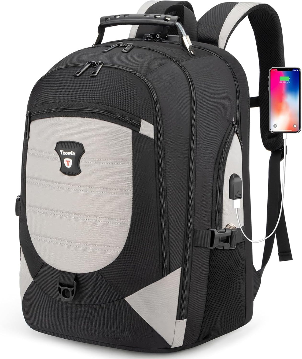 Anti-Theft USB Charging Laptop Backpack