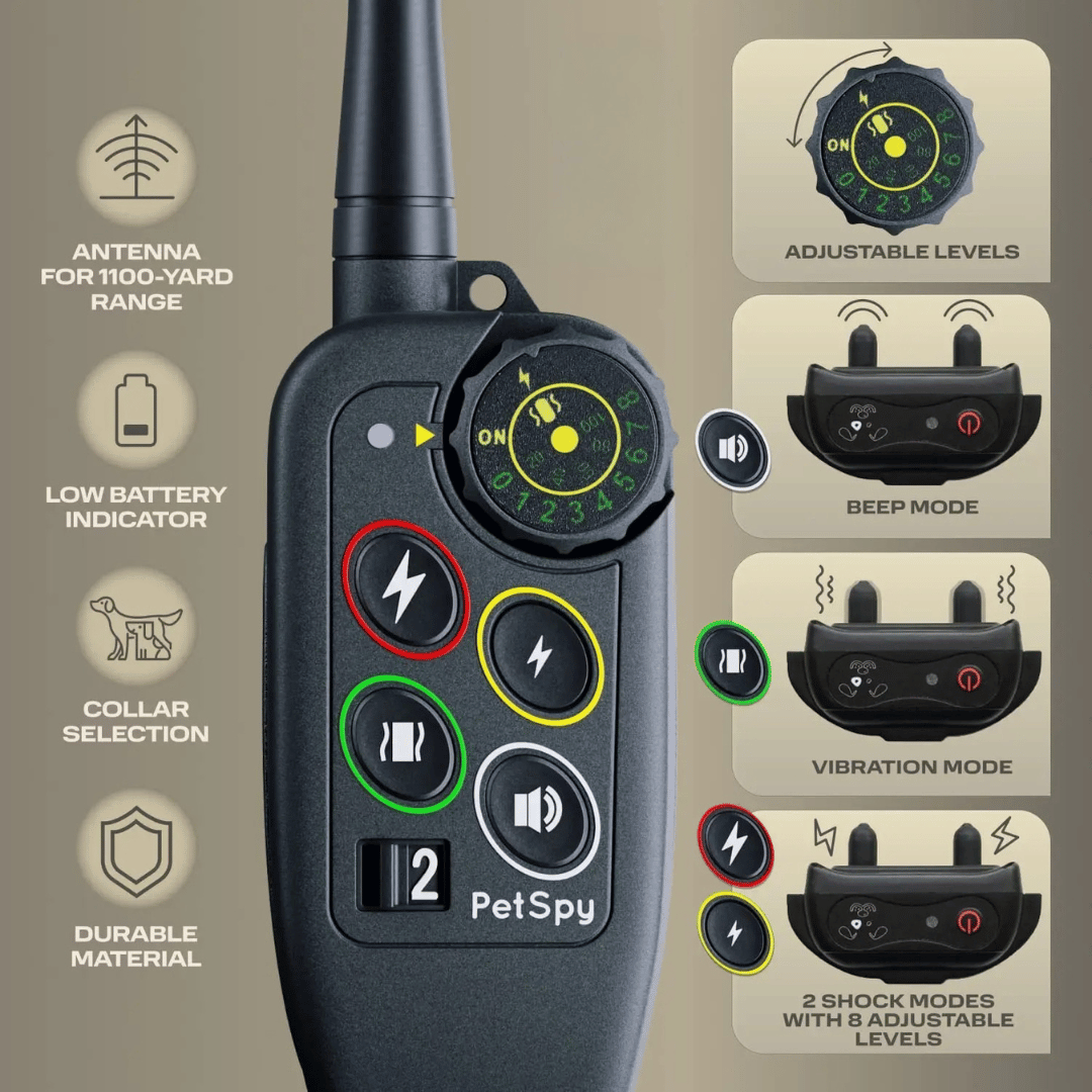 Long Range Waterproof Dog Training E-Collar