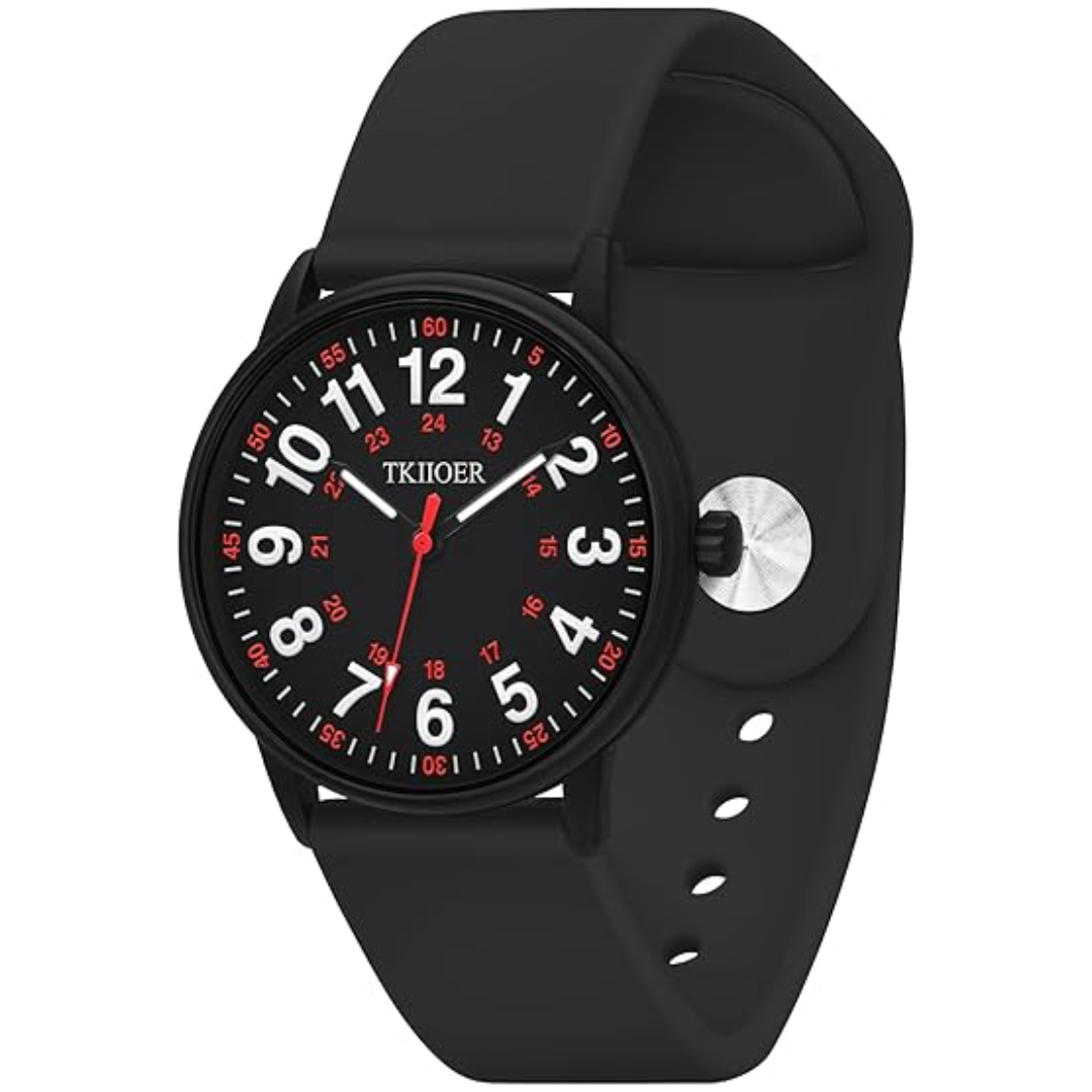 Luminous Dial Waterproof Nurse Watch