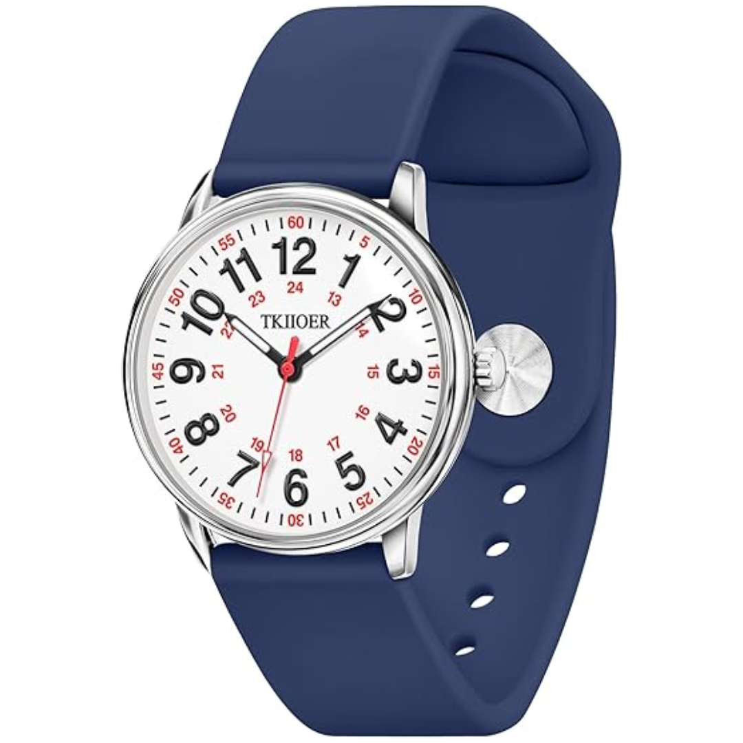 Luminous Dial Waterproof Nurse Watch