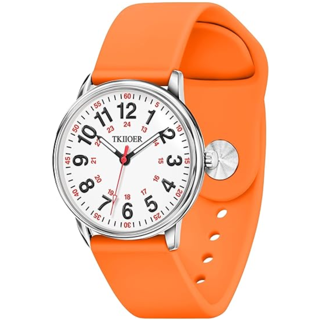 Luminous Dial Waterproof Nurse Watch