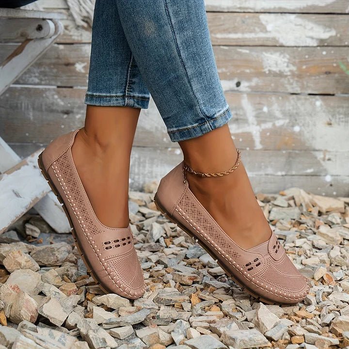 Perforated Slip On Orthopedic Flats