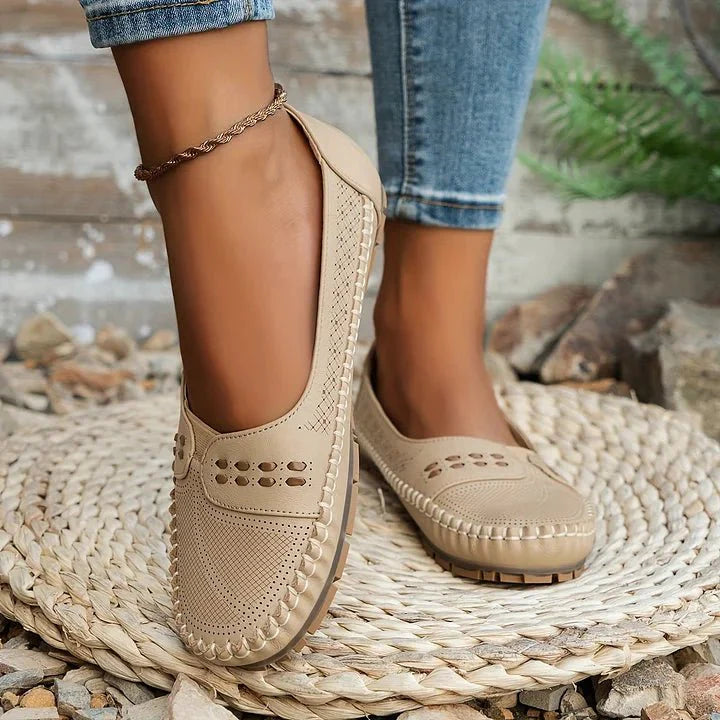 Perforated Slip On Orthopedic Flats
