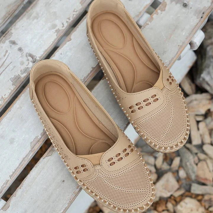 Perforated Slip On Orthopedic Flats