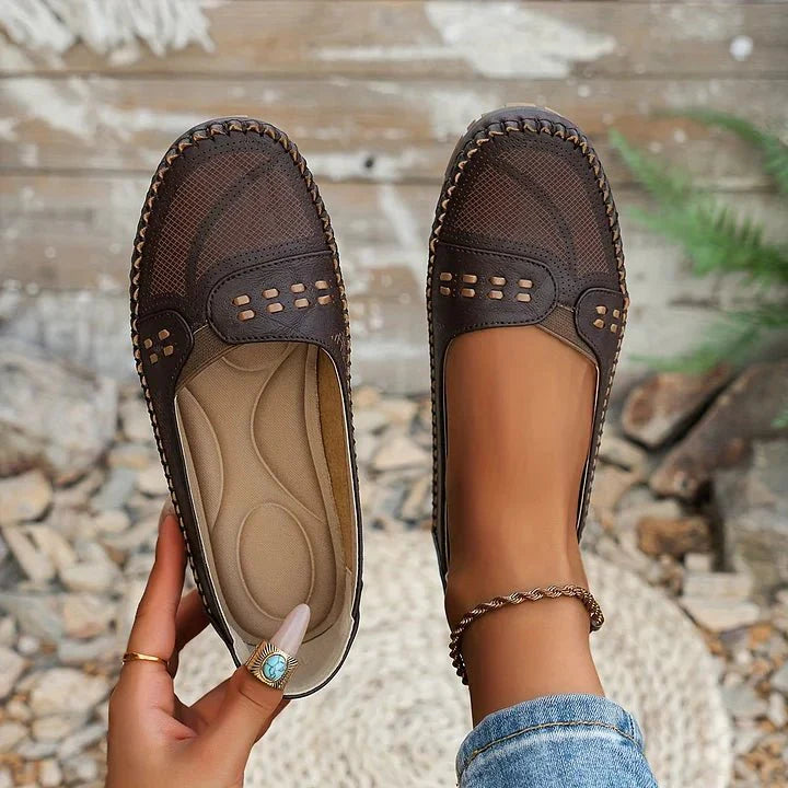 Perforated Slip On Orthopedic Flats